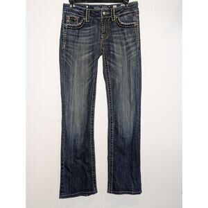 Miss Me Boot Cut 27 Women's Embellished Rhinestone Jeans